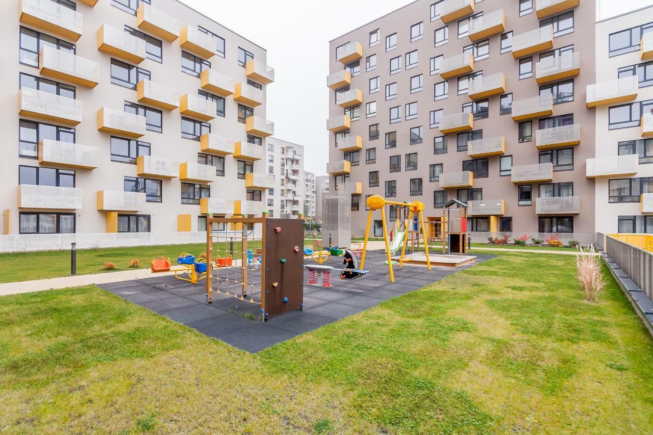 Apartments Vilnius 1 Near Center With A Roof Terrace And Parking Kültér fotó